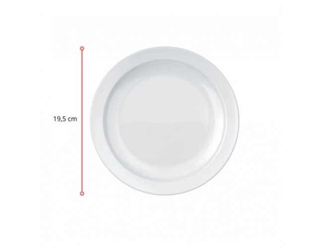 5348 - Prato de Sobremesa Opaline Gourmet (19,5 cm)