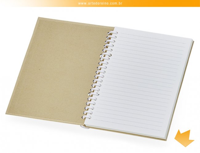 05060 - Caderno A5 Kraft (15 cm x 21 cm)