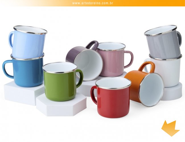 03590 - Caneca em Inox 370 ml