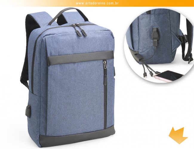 01325D - Mochila de Nylon USB 21L